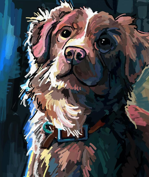 Illustration for Good Boy Illustration for Good Boy